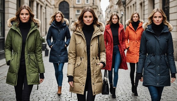 Découvrez les meilleures parkas pour femmes à petit prix